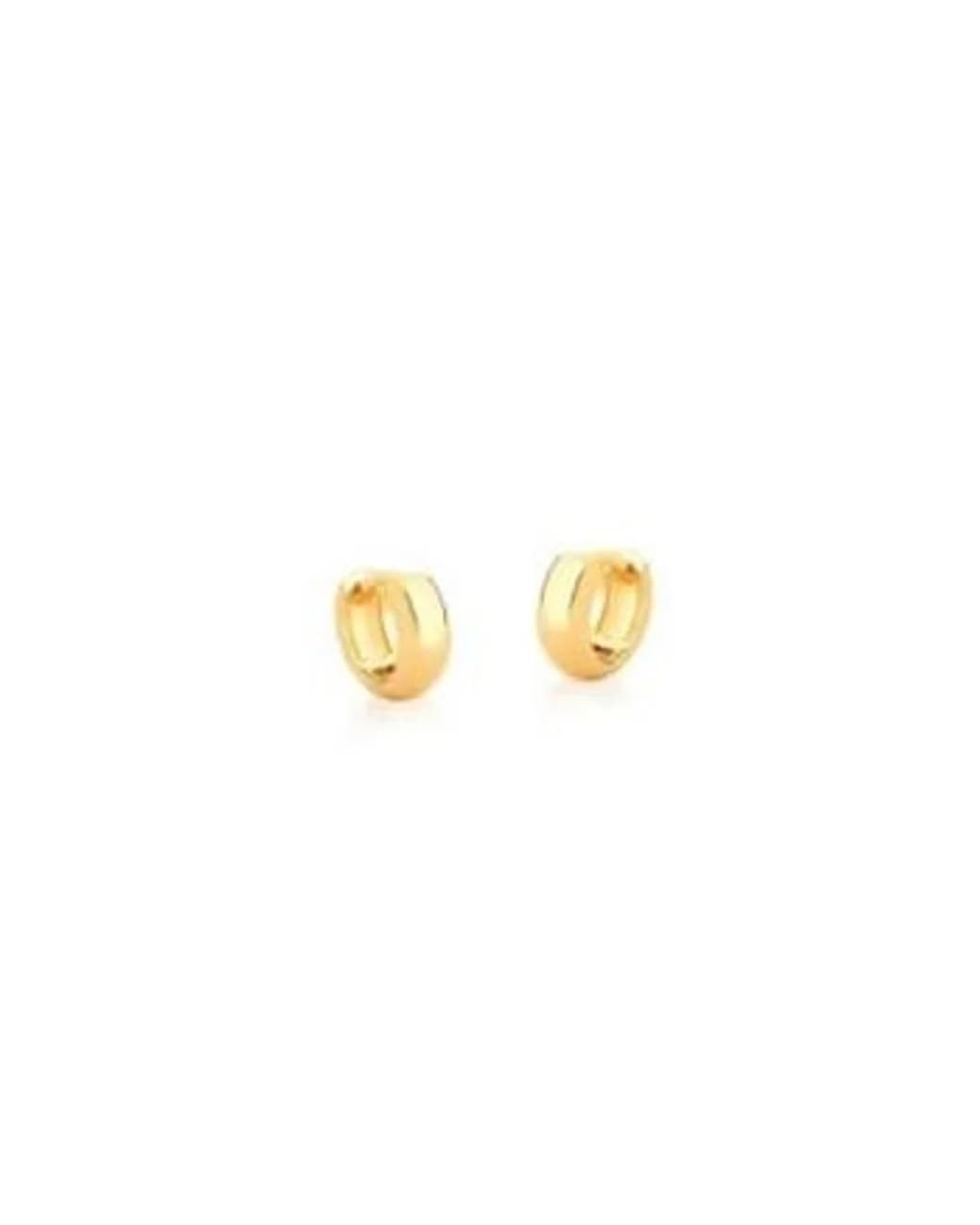 Brinco Argola Dourada 12MM