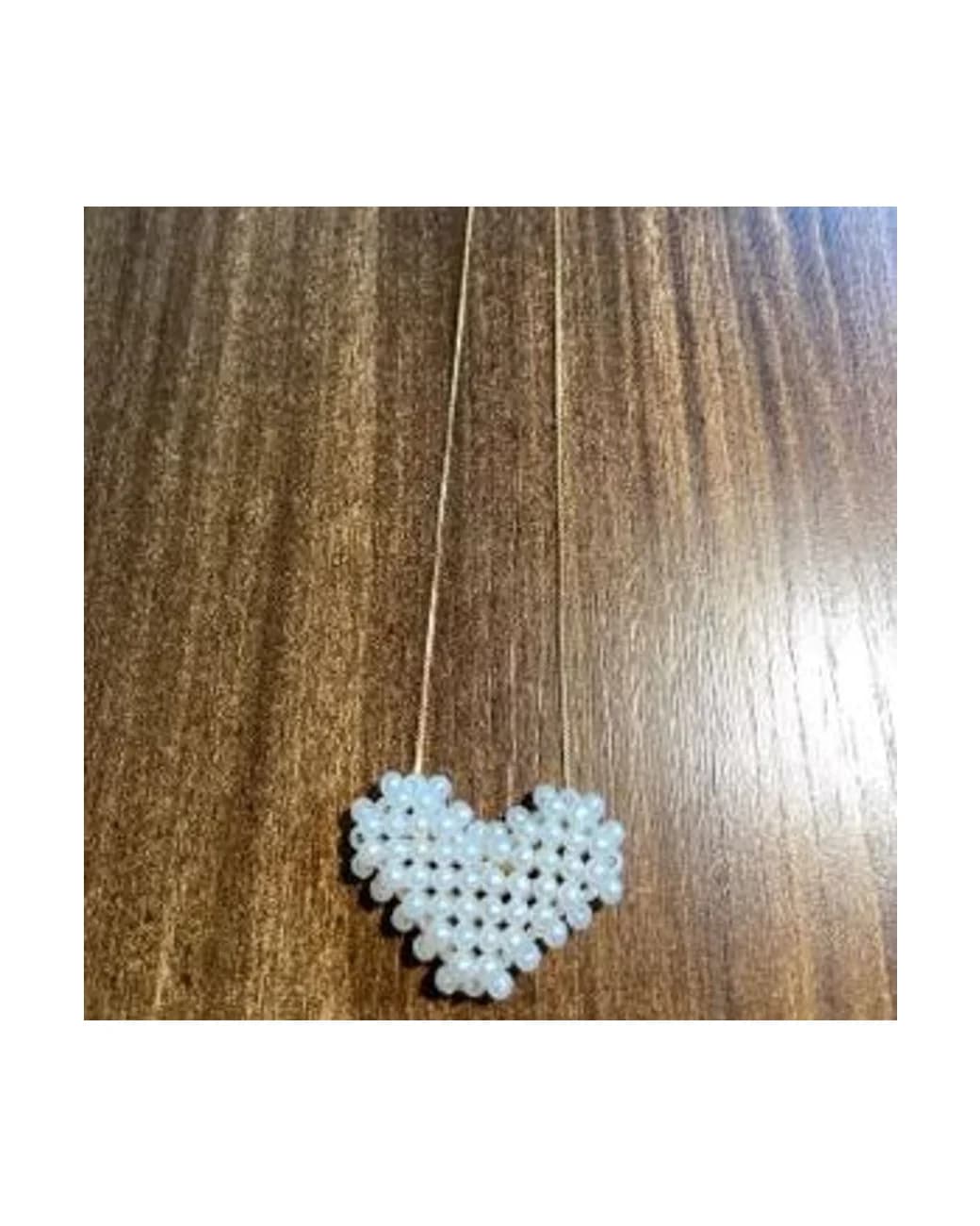 Colar Coração de Pérola