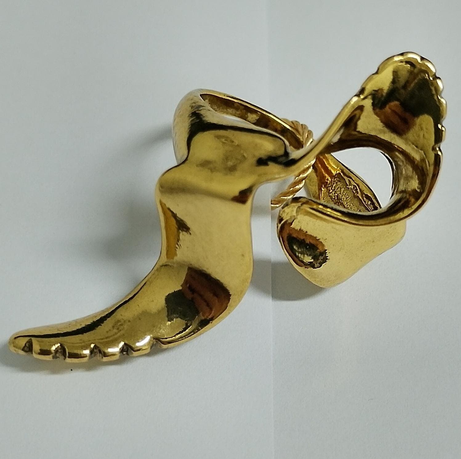 Anel Banho Ouro Velho