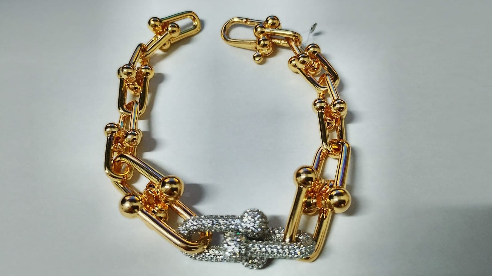 Pulseira Zirconia Trancado