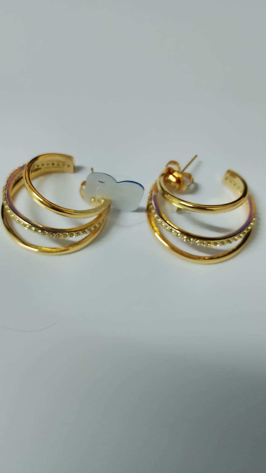 Argola Três Fileiras G