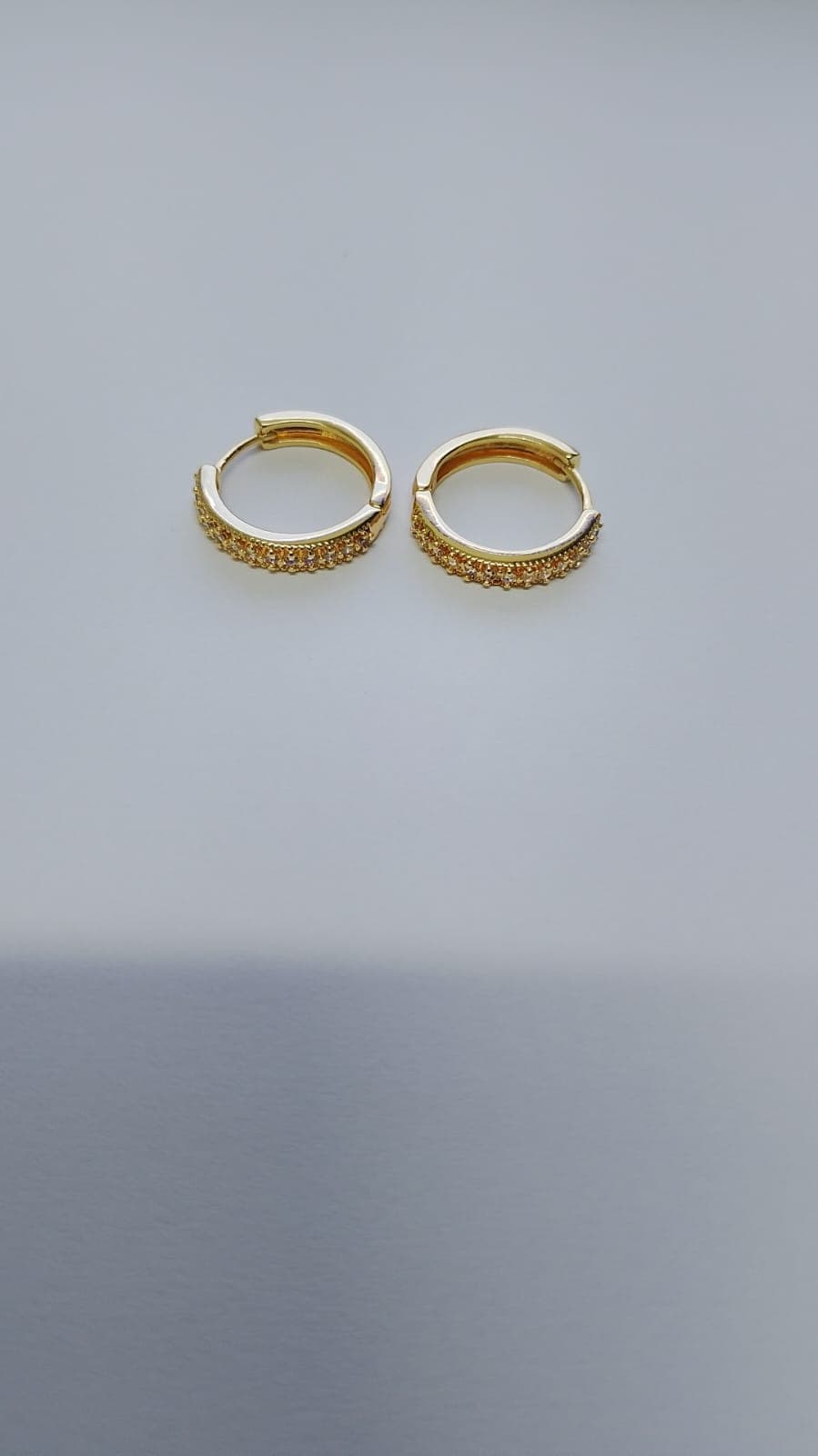 Brinco Argola 1 Frente Zirconia G