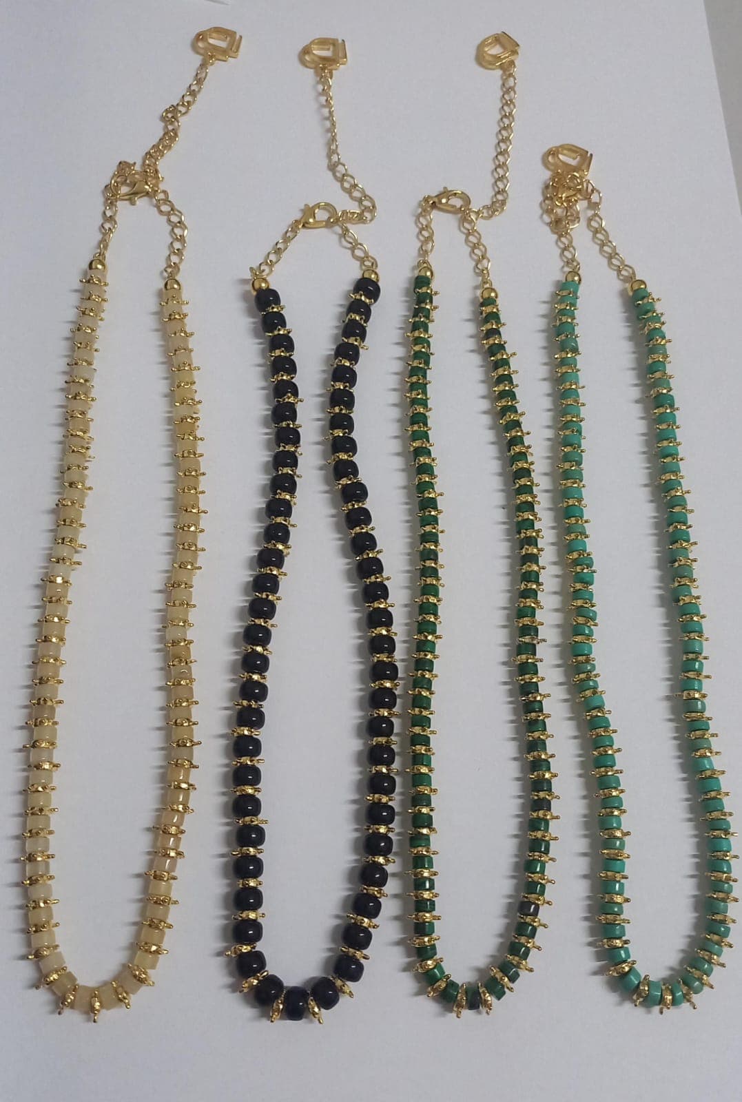 Colar Cor Intercalado com Dourado