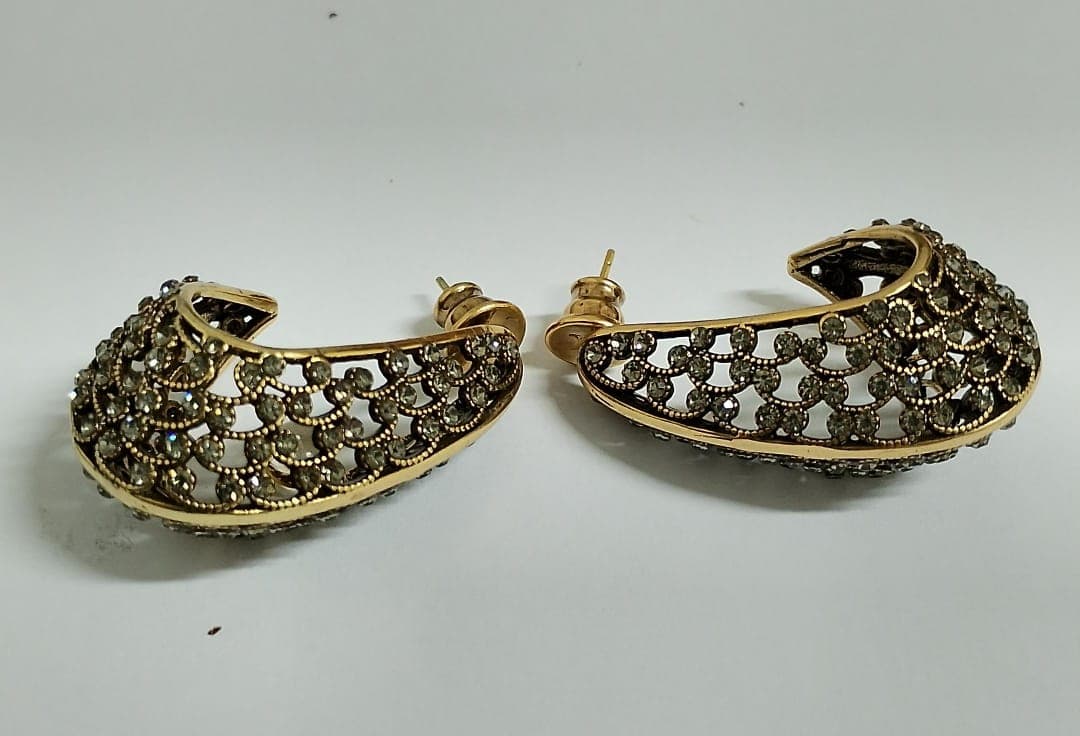 Brinco Adriana Trindade Ouro Vintage