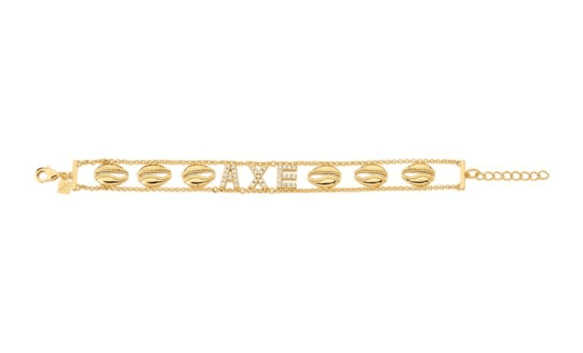 Pulseira Cravejada Zirconia Axe